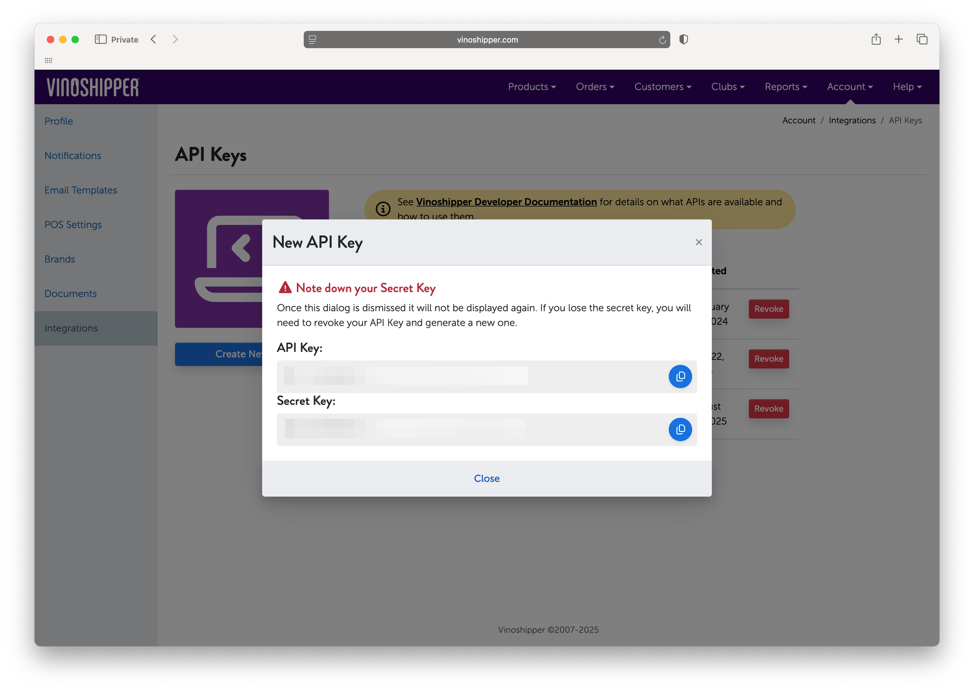 How to Offer Bitcoin Rewards with Oshi using Vinoshipper