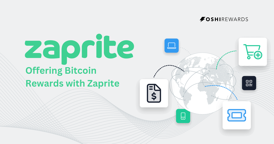 How to Offer Bitcoin Rewards with Oshi using Zaprite
